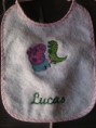 babero personalizado george pig